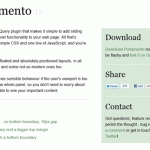 A Simple jQuery Plugin For Flexible Floating Panels With Portamento.js